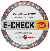 E-CHECK der Hans-Willi OBER oHG